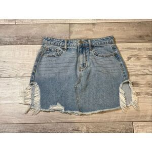 Cello ladies mini jean skirt size S